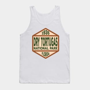 Dry Tortugas National Park badge Tank Top